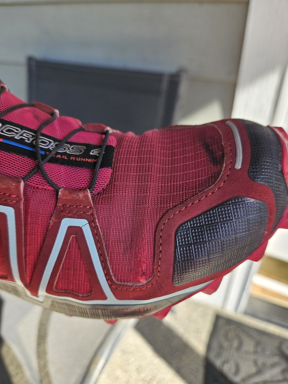 Salomon Speedcross Men's Trail Running Shoes - Red Size 8.5 Perfect for Outdoors - Picture 9 of 10